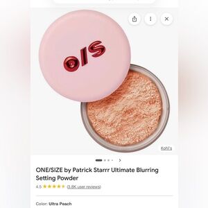 ONE/SIZE Blurring Setting Powder - Ultra Peach